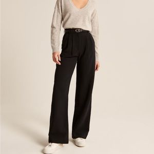 Abercrombie & Fitch Sloane Tailored Pants in Black XS